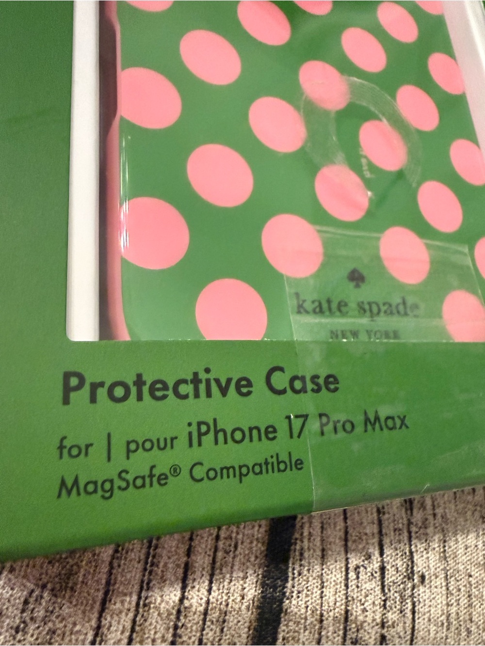 NWT! ♠️ kate spade wavy protective phone case for iPhone 17 Pro Max - MagSafe - Picture 16 of 16